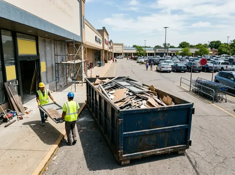 retail-store-renovation-debris-003 — frequently asked questions, Roll-off Dumpster Rentals in Hidden Valley, IN